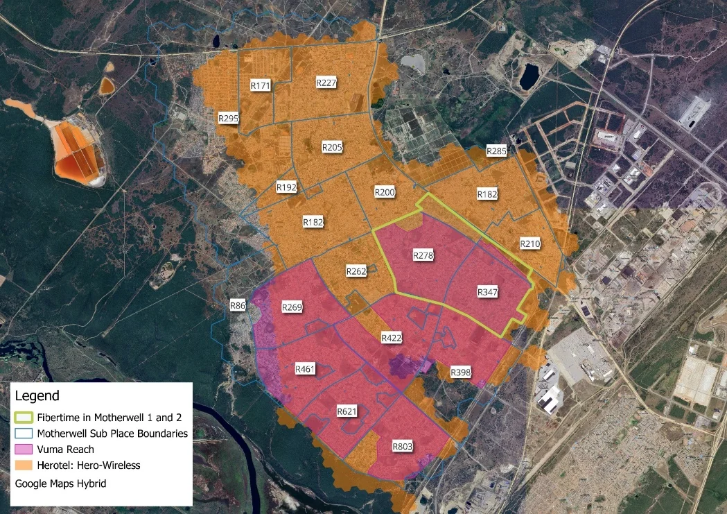 Household and land-use example